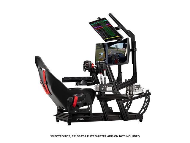 Next Level Racing - F-GTElite Lite Racing Simulator Cockpit Wheel Plate Edition - Black - image 7