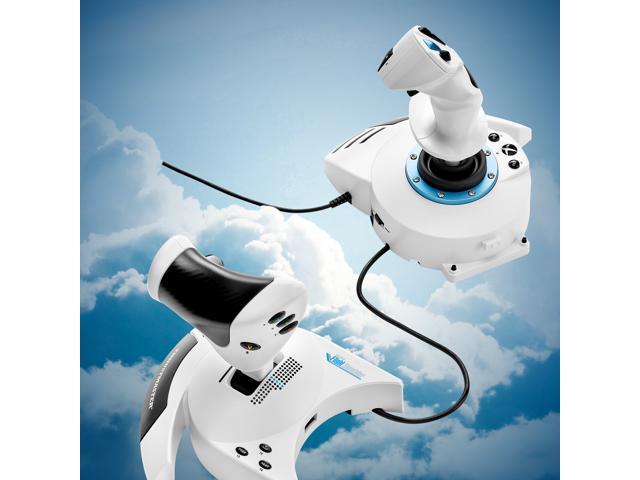Thrustmaster - Hotas One Microsoft Flight Edition Joy Stick for Xbox One, Xbox X|S, Windows - White - image 3