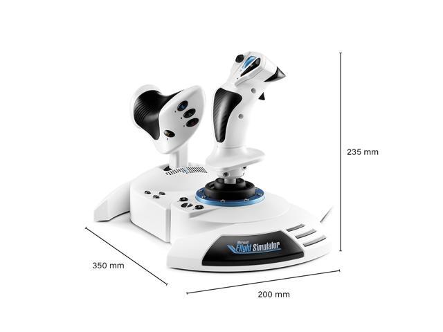 Thrustmaster - Hotas One Microsoft Flight Edition Joy Stick for Xbox One, Xbox X|S, Windows - White - image 8