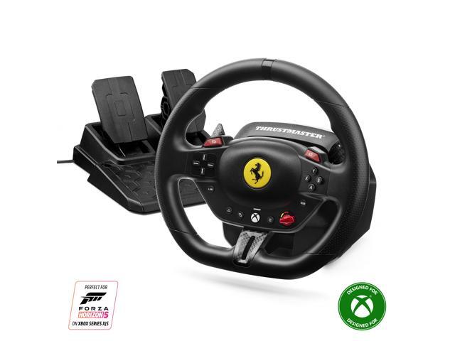 Thrustmaster - T98 Ferrari 296 GTS Racing Wheel & Pedal Set for Xbox Series X|S, Xbox One, Windows - Black - image 3