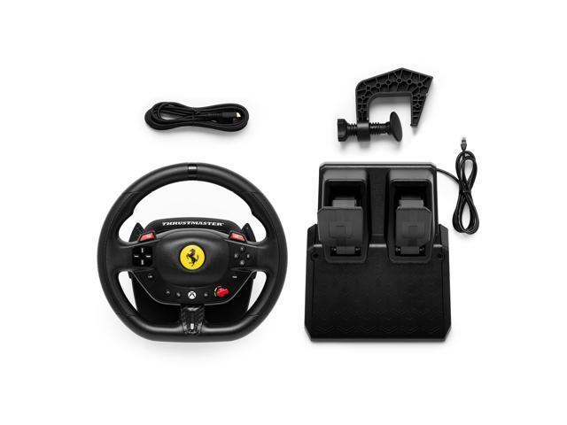 Thrustmaster - T98 Ferrari 296 GTS Racing Wheel & Pedal Set for Xbox Series X|S, Xbox One, Windows - Black - image 4