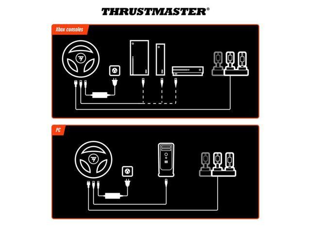 Thrustmaster - T598-5 Nm Direct Drive Steering Wheel with Pedals Set with Force Feedback for Xbox Series X|S, Xbox One, Windows - Black - image 10