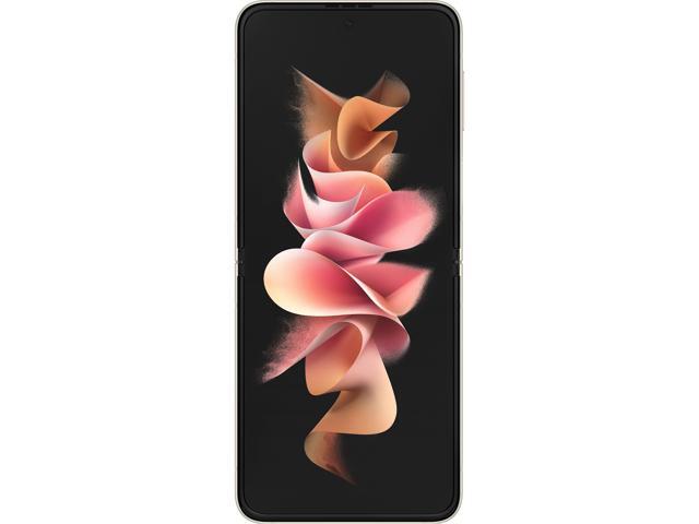 Samsung Galaxy Z Flip 3 5G 128GB Unlocked Cell Phone Cream