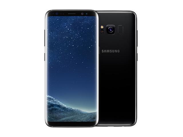Samsung Galaxy S8 4G LTE Unlocked Cell Phone US Version 5.8' Midnight Black 4GB RAM