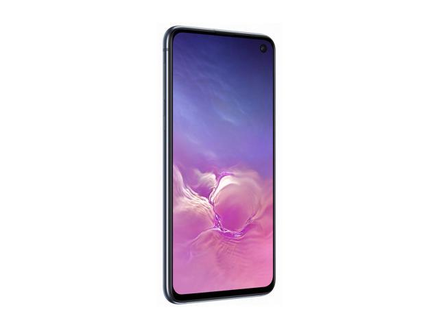 Samsung Galaxy S10e 4G LTE Unlocked Cell Phone 5.8' Infinity-O Display Prism Black 128GB 6GB RAM, Canada Warranty