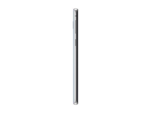 Samsung Galaxy S10 4G LTE Unlocked Cell Phone 6.1' Infinity-O Display Prism White 128GB 8GB RAM, Canada Warranty