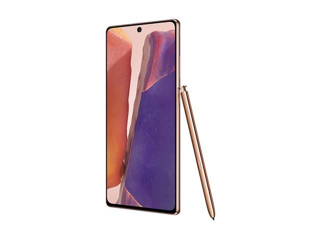 Samsung Galaxy Note 20 5G Factory Unlocked Android Cell Phone US Version 128GB of Storage Mobile Gaming Smartphone Long-Lasting Battery ...