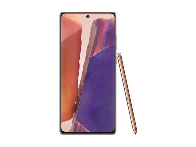 Samsung Galaxy Note 20 5G Factory Unlocked Android Cell Phone US Version 128GB of Storage Mobile Gaming Smartphone Long-Lasting Battery ...