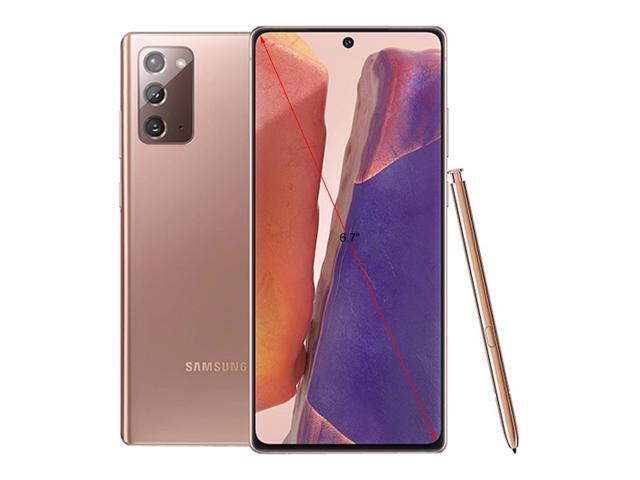 Samsung Galaxy Note 20 5G Factory Unlocked Android Cell Phone US Version 128GB of Storage Mobile Gaming Smartphone Long-Lasting Battery ...