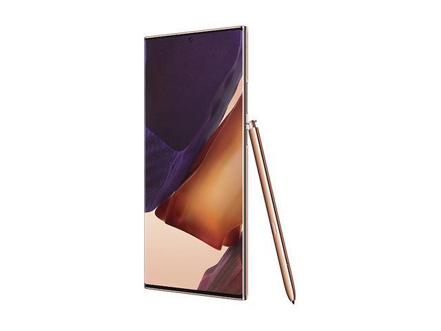 Samsung Galaxy Note 20 Ultra 5G Factory Unlocked Android Cell Phone US Version 128GB of Storage Mobile Gaming Smartphone Long-Lasting...