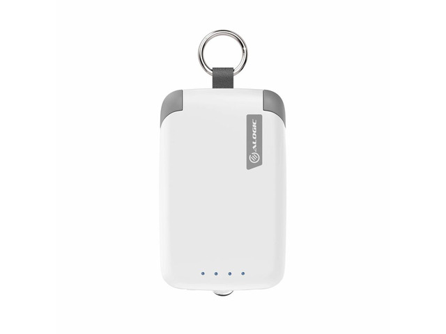Alogic KeyLight 2000mAh Portable Power Bank - 2000 mAh - 1A - 5V Output - 5V Input - USB Type-C Connector - KLPB2KWH