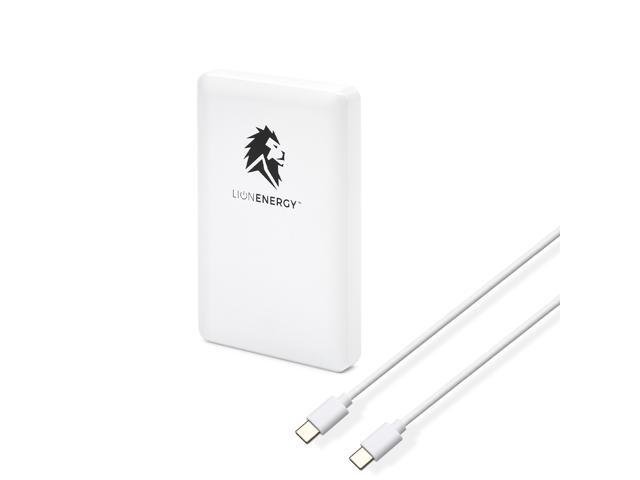 Lion Energy - Lion Claw Magnetic Power Bank for MagSafe Phones & USB Devices - Instant Wireless Charging -10,000 mAh/36Wh