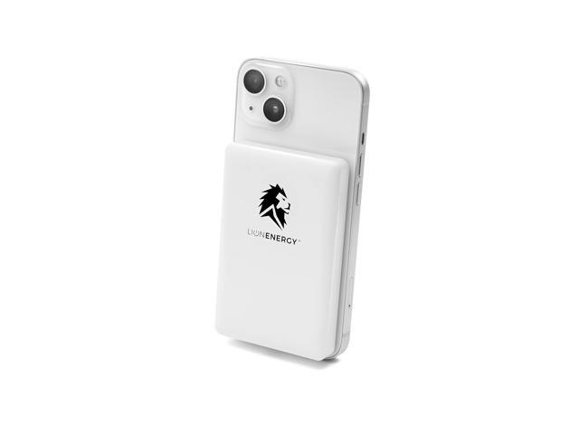 Lion Energy - Lion Claw Magnetic Power Bank for MagSafe Phones & USB Devices - Instant Wireless Charging -10,000 mAh/36Wh