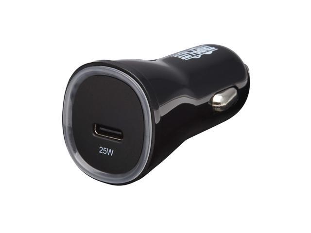 Tripp Lite USB Car Charger - 25W PD Charging - USB-C - Black U280-C01-25-1B