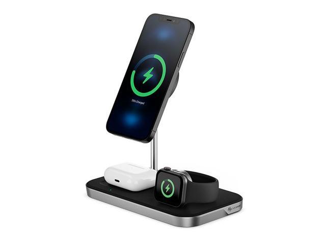 ALOGIC MagSpeed 3-in-1 Wireless 15W Charging Station - Black (MSP31CS15W )