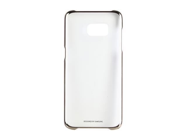 Samsung Galaxy S7 Edge Protective Cover - Clear Gold