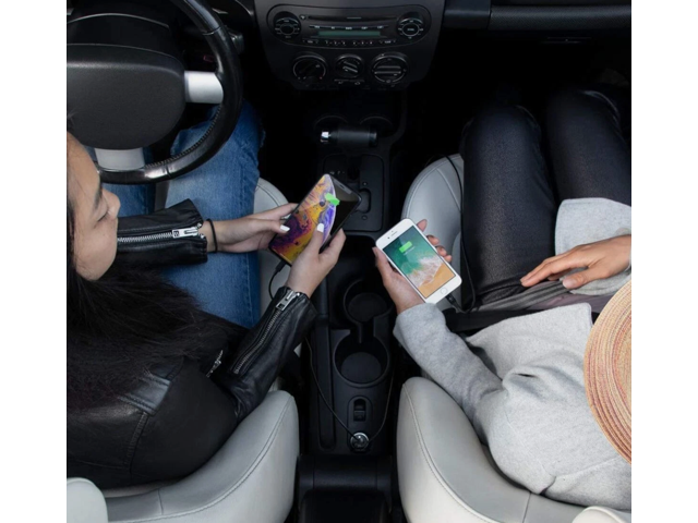 BELKIN CCD001BT1MBK Black BOOST CHARGE Dual USB-A Car Charger 24W + USB-A to Lightning Cable