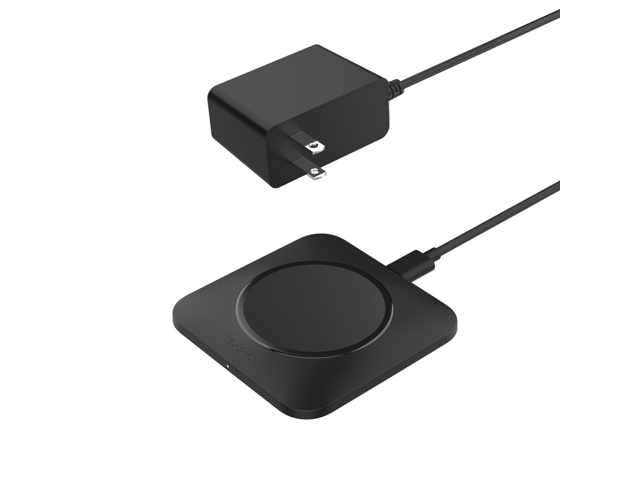 Belkin - BOOST↑CHARGE Pro 15W Universal Easy Align Wireless Pad, Fast Charger for Apple iPhone, Samsung, AirPods, and More - Black - image 5