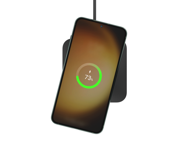 Belkin - BOOST↑CHARGE Pro 15W Universal Easy Align Wireless Pad, Fast Charger for Apple iPhone, Samsung, AirPods, and More - Black - image 6