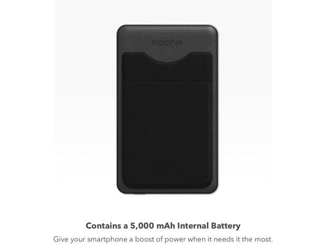 Mophie Snap+ Juice Pack Wallet - 5000 mAh - Black 401108985