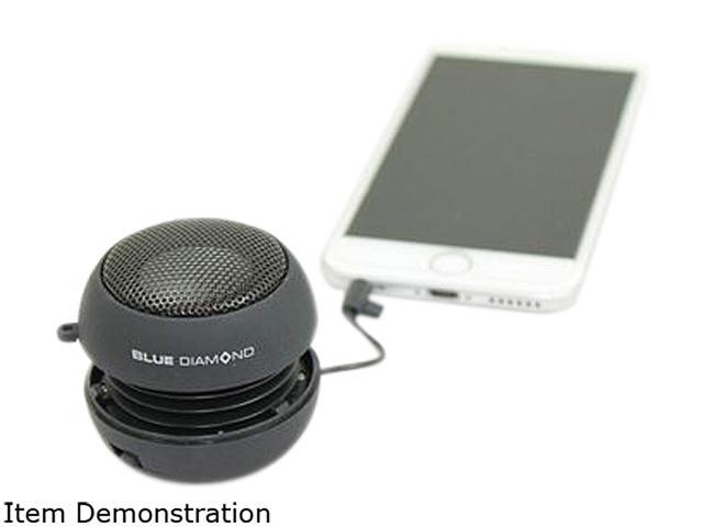 BlueDiamond 161107 Black Mobile Mini Travel Speaker