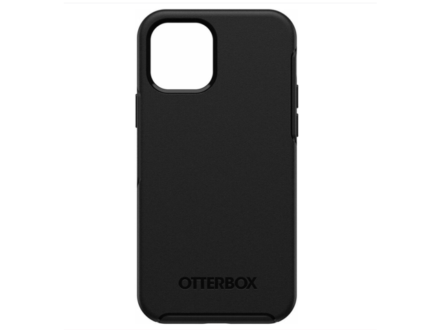 OtterBox Symmetry Series Black Case for iPhone 12 and iPhone 12 Pro 77-65414