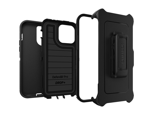 OtterBox - Defender Series Pro Hard Shell for Apple iPhone 14 Pro Max - Black - image 3