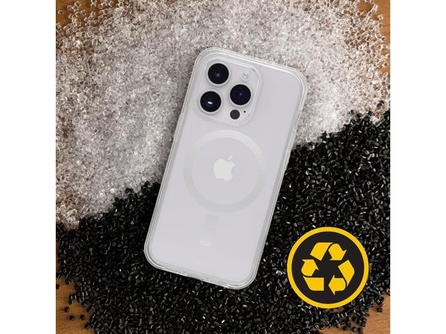 OtterBox - Symmetry Series+ for MagSafe Hard Shell for Apple iPhone 14 Pro Max - Clear - image 4