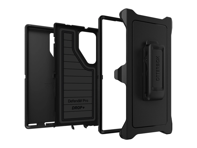 OtterBox - Defender Series Pro Hard Shell for Samsung Galaxy S23 Ultra - Black - image 3