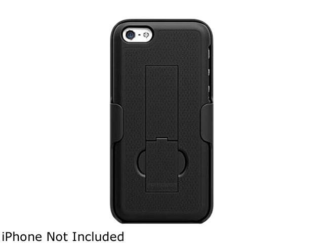 PureGear Black Case With Kickstand + Holster For iPhone Mini 60327PG