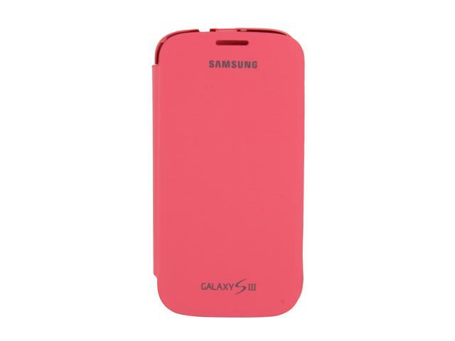 SAMSUNG Pink Flip Cover For Galaxy S III EFC-1G6FPEGSTA