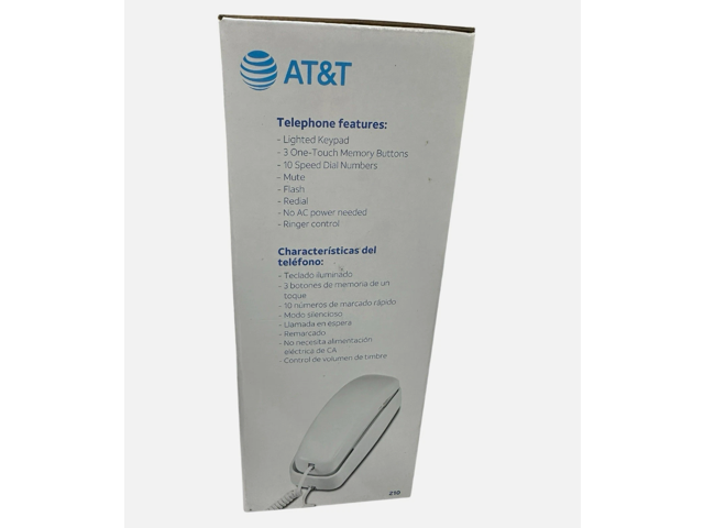 Open Box - AT & T 210 Corded Phones
