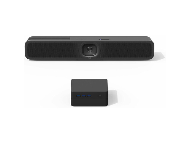 Logitech MeetUp 2 All-in-One USB Conference Camera with Built-In AI - TAA Compliant - 960-001885