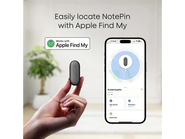 PLAUD - NotePin Memory Capsule Smart AI Voice/Audio Recorder - V2 - Sunset Purple - image 5