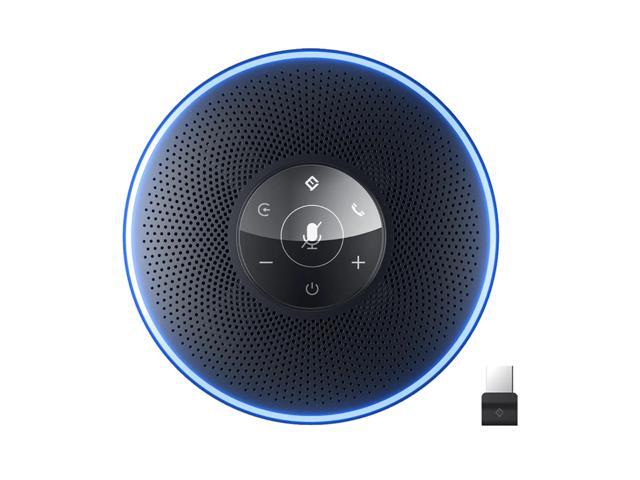 EMEET OfficeCore M3 Bluetooth Speakerphone, 4-Mic 360 Degree Pickup up to 16ft, Full Duplex, Daisy-Chain up to 20 People
