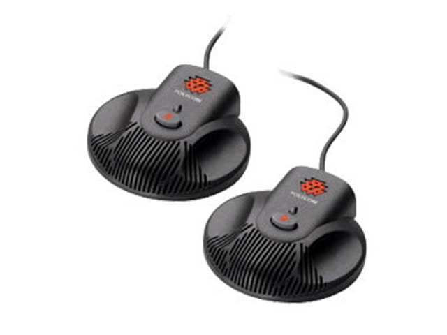 Polycom 2200-16155-001 SOUNDSTATION2 Extension Mics with Cables
