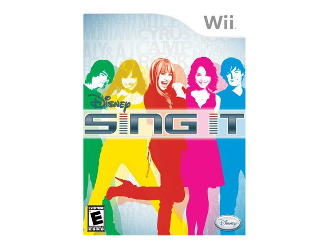 Disney Sing It w/Microphone Wii Game