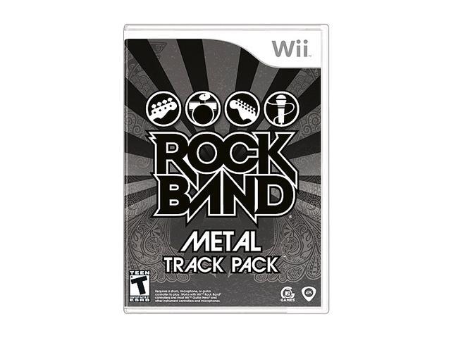 Rock Band Metal Track Pack Wii Game