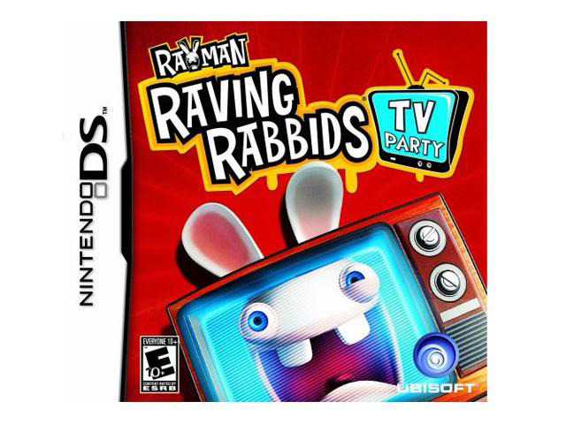 Rayman Raving Rabbids TV Party Nintendo DS Game