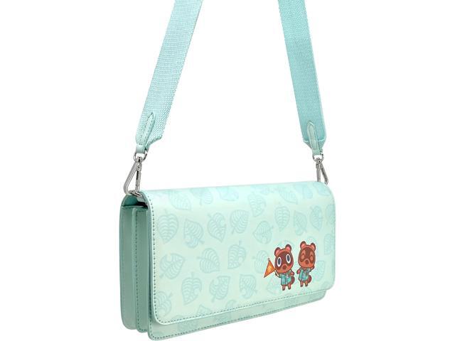 Open Box - Controller Gear Animal Crossing Nintendo Switch & Switch Lite Sling Bag - Mint Leaves
