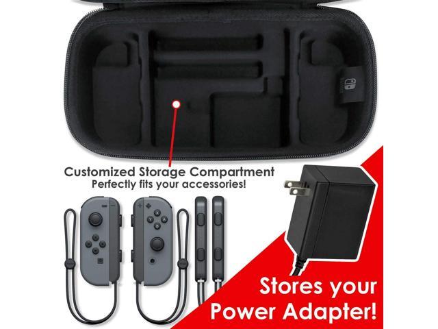 Open Box - Controller Gear Switch Carrying Case Compatible with Nintendo Switch/Switch OLED - Black