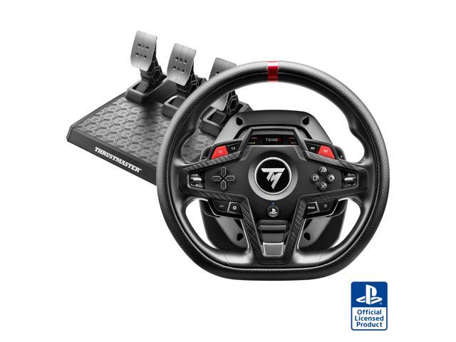 Thrustmaster - T248R Racing Wheel & Magnetic Pedals w/3.1 Nm Hybrid Drive Force Feedback for PS5, PS4, Windows - Black - image 3