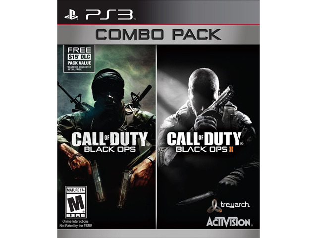 Call Of Duty Black OPS 1 & 2 Combo PlayStation 3