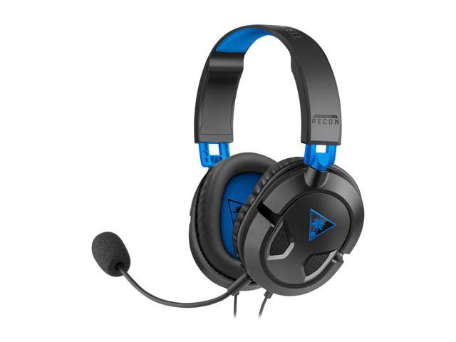 Turtle Beach - Recon 50P Wired Over-Ear Gaming Headset for PS5, PS4, PS4 Pro, Xbox Series X|S, Xbox One, PC & Mobile - Black/Blue - image 4