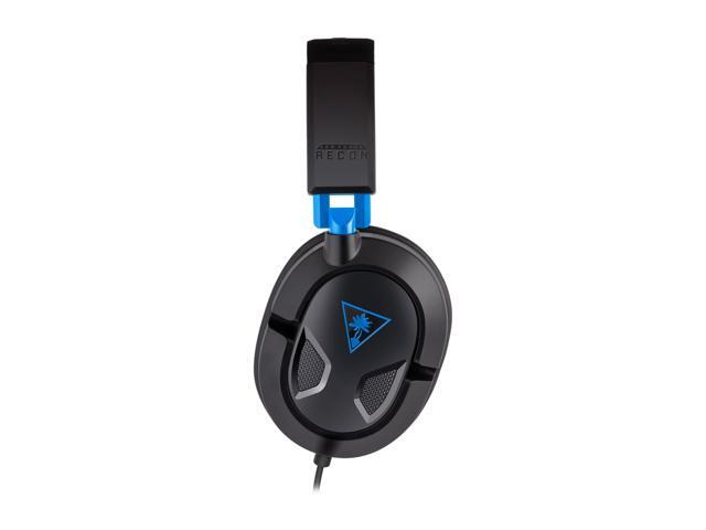 Turtle Beach - Recon 50P Wired Over-Ear Gaming Headset for PS5, PS4, PS4 Pro, Xbox Series X|S, Xbox One, PC & Mobile - Black/Blue - image 5