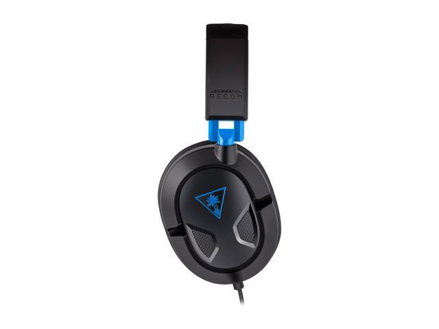 Turtle Beach - Recon 50P Wired Over-Ear Gaming Headset for PS5, PS4, PS4 Pro, Xbox Series X|S, Xbox One, PC & Mobile - Black/Blue - image 6