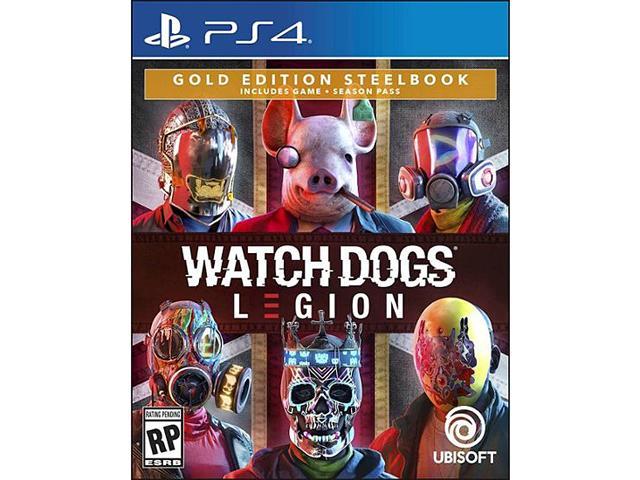 Photos - Game Ubisoft Watch Dogs Legion Gold Steelbook Edition - PlayStation 4 887256090654 