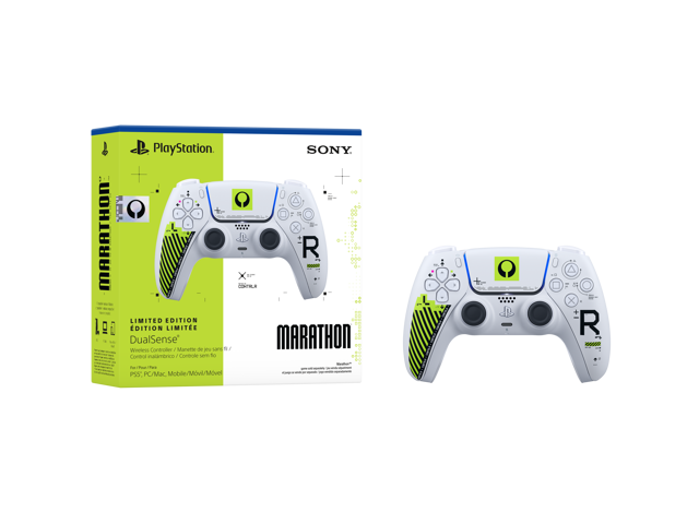 Sony Interactive Entertainment - DualSense Wireless Controller – Marathon Limited Edition for PS5, PC, Mac & Mobile - White - image 8