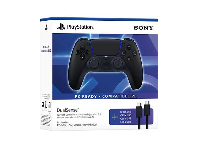 Sony Interactive Entertainment - DualSense Wireless Controller + USB Cable for PC - Black - image 5