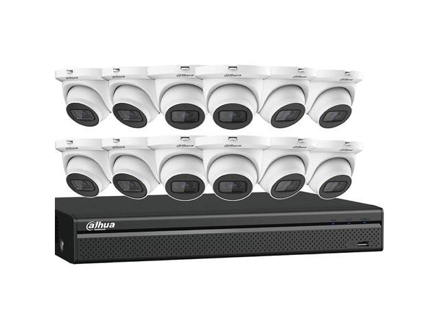 Dahua N564E124S 16 Channel Twelve (12) 4 MP Eyeball Cameras with One (1) 16-channel 4K NVR